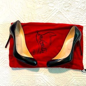 Christian Louboutin Maudissima Black Heels